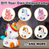 3 4 5 6 7 8 9 10 11 12 13 FUNZBO Paint Your Own Unicorn Lamp Kit - Arts and Crafts Supplies Painting for Kids Teens