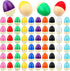Yeshone 100 Pieces Egg Shakers Bulk Musical Instruments Percussion Maracas Egg for