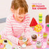 PowerTRC 22 Pcs Sweet Treats Ice Cream and Desserts Tower Playset | Perfect for Kids' Playtime Adventures with Popsicles and Ice Cream Delights!