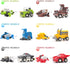 12 Pack Surprise Eggs with Construction Vehicles, Building Block Car Toys for Boys, Party Favors for Kids Birthday Gift