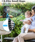 FRIZCOL Stroller Fan for Baby - Portable Fan Rechargeable - Battery Operated Fan(Use for 30Hrs) - Fan for Handheld/Clip On/Car Seat/Desk/Camping