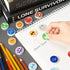 Haooryx 60Pcs Solar System Mini Eraser - Novelty Outer Space Pencil Erasers for Student Homework Rewards