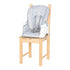 Space-Saving Booster High Chair for Babies - Elephant Meadow Coral