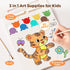 1-3, 2-4, 4-6, Jar Melo Paint with Water Books for Toddlers, Mess Free Watercolor Painting Activity for Kids Ages Art