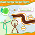 yewfall Kids,4Pcs Sensory Toys Italian Brainrot Pop Tubes Fidget Toys for Toddler Travel Toys with Suction Cups