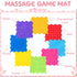8 Pcs Rainbow Sensory Mat Massage Game Mats for Kids - Orthopedic Puzzle Tiles for Autistic Children