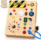 Konijiwa Busy Board - Montessori Toys for 1-3 Years Old Boys &