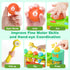 1 1st 1-2 1 Musical Toys for Year Old Boy, First Birthday Boy Gifts, Bilingual Learning Toys with Music Light, Toddlers