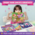 Funcils Dot Art Activity - Unicorn & Princess Sticker Art Kit for Kids, Toddler Craft Supplies for Ages 3-7