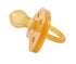 SWEETIE Rubber Pacifier - Natural Rounded Heart Shape Rubber Pacifier (0-6 Small)
