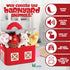 Bundaloo Plush Farm Animal Toys, Play Set with Realistic Sounds and Barn Carrier