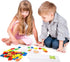 Spelling Matching Letter Games, Educational Learning Toys for Toddlers 2-4 Years, Alphabet Montessori Activities