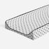 Bacati - Love Muslin Quilted Changing Pad Cover (Hearts, Black)