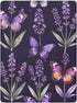 CZXW 52" 28" Butterflies and Lavender Flowers Crib Sheets Fitted x Natural Cotton Soft & Breathable for Baby Crib