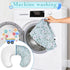 0-12 Tummy Nursing Pillow for Breastfeeding & Bottle Feeding - Ergonomic C-Shape Design with Breathable Filling