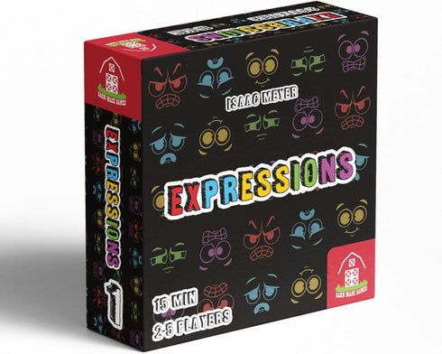 Expressions Card Game - Cooperative Interactive Family Game for 2-5 Players, 15 Minute Playtime