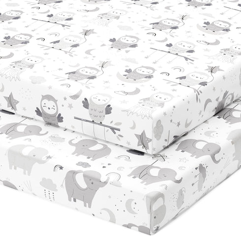 Pack and Play Sheets Fitted Compatible with Graco Pack n Play Playard