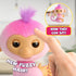 2023 New Interactive Baby Monkey, Reacts to Touch with 70+ Sounds & Reactions (Pink)