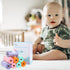 8 Rolls/120 Diaper Bags Disposable for Baby, Refill Bags Dirty Disposable Diaper Bags with Dispenser, Convenient