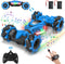 RC Car Gesture Sensing Stunt Car - 2.4GHz 4WD Off-Road Toy for Boys and Girls Ages 6-12 with Lights and Music