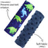 2 Pack, Baby Strap Cover, Stroller Strap Cover, Dinosaur Car Seat Strap Covers, Car Seat Straps Shoulder Pads