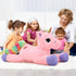 Tezituor 43in Giant Unicorn Plush Toys - Big Pink Unicorn Stuffed Animals, Great Gifts for Girls