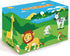 Realistic Toy Fence - Large Corral Fencing Panel Accessories Playset for Farm Fence Toys and Educational Gifts