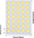 Kenkio 3500 Count Star Stickers, Gold Silver Self-Adhesive Stickers