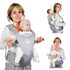 6-in-1 Baby Carrier Newborn to Toddler, Ergonomic Infant Hip Seat Carrier with