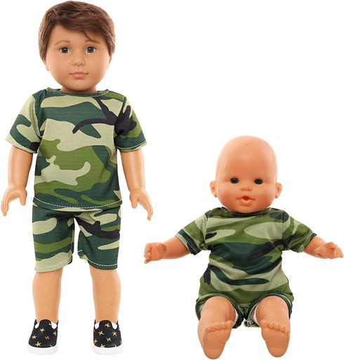 6 Sets 14 16 Inch 18 Inch BARWA Boy Doll Clothes Doll Clothes Daily Casual Clothes Outfits Compatible for to and Dolls