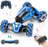 RC Stunt Car, 2.4 GHz 4WD Drive Remote Controlled Gesture Sensor Toy Car with 360° Flipping Light and Music