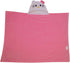Hooded Toddler Blanket | Plush Soft Animal Baby Hoodie Blankie 36x27 + Hood, Light Pink