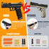 8+ Automatic Shell Ejecting Toy Gun Pistol, Soft Bullet Toy Gun for Boys, Education Model Realistic Toy Pistol Shooting