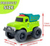 1-3 Aigitoy Toddler Car Toys for Boy Girl Year Old, Green Recycling Truck, BPA Free, Phthalates Free, PVC, Recycled