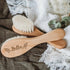DOYOUWE Set, Set Personalized Newborn Brush Personalised Baby Hair Brush and Comb with Names, Wooden Baby Comb, Soft