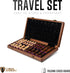 Chess Armory Premium Chess Set - Wooden Board Game with Portable Wood Case, Secure Storage for Kids and Adults (Walnut