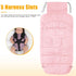 Yoofoss Stroller Cover for Winter, Toddler Stroller Footmuff Universal for Most Stroller, Water Resistant Warm Coral