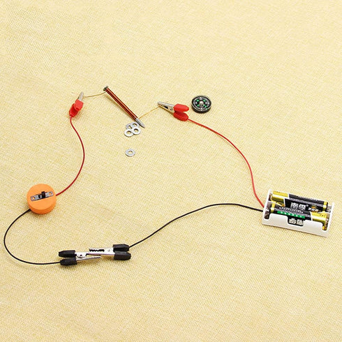 E-outstanding DIY Physics Experiment Kit - 1 Set Homemade Electromagnet for Science Projects