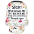 Car seat Canopy for Baby, No Touching Sign Flower Car Seat Covers
