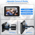 4.3" 5 ACZ401 Itomoro Baby Car Camera, HD Night Vision Car Baby Monitor with Camera, Safety Seat Baby Car Mirror