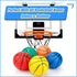 6 Inch Mini Basketballs, 6 Pack for Toddlers Kids Teenagers, Durable PVC Basketball Set with Pump for Pool