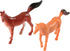 US Toy Mini Horses Action Figure, 1 Dozen