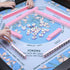 32.6"x32.6" DEVPNR Mahjong Mat for Table with Rules, Noise-Reducing Mahjong Table Cover, Non-Slip Table Cloth