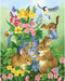 Bits and Pieces - 100 Piece Jigsaw Puzzle - A Touch of Spring by Artist Jane Maday - Cute Bunnies