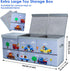 37.712.515.7 Inch decalsweet Toy Box Chest for Kids, Collapsible Oxford Toy Storage Box with Handles for Boys, Extra