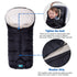 Yobee Weatherproof Toddler Footmuff Universal Sleeping Bag for Stroller, Comfortable Warm Temperature Adjustable Safe