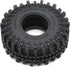 2pcs RC 1.9 Mud-Terrain Tires, Height 121mm/4.75inch for 1/10 Redcat Gen8 / Traxxas TRX-4 / Axial SCX10