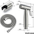 RWYRBNSL Set 2 HandheldSprayer, Premium Stainless Steel Cloth Diaper Sprayer FunctionSprayer for Toilet