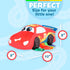 Buckle Toys Bullet Racecar, Develop Fine Motor Skills, Sensory Learning Activity for Toddlers