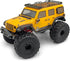 4PCS RC Rubber Wheels and Tires Set for 1:24 Axial SCX24 Gladiator Deadbolt Bronco RC Crawler Car (Black)